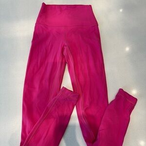 Lululemon align Vibrant Pink High-Waisted Leggings